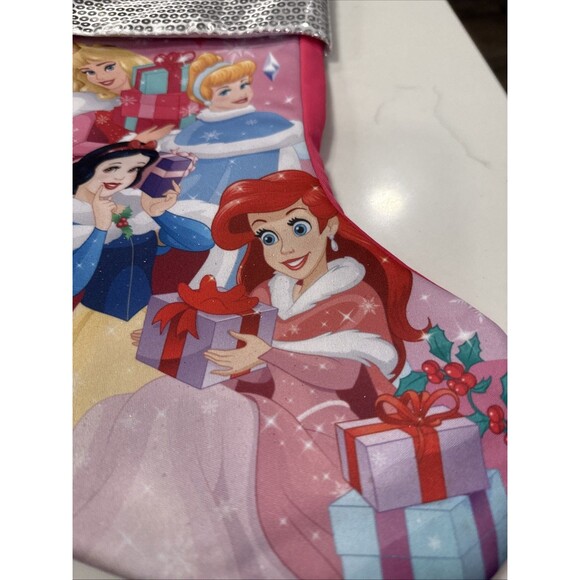 Disney Princesses Kids Children's Christmas Stocking  15"  New with tag - Picture 2 of 5